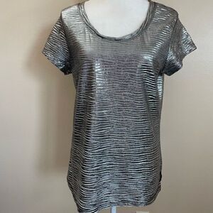 Seven 7| Premium Quality Brand|Metallic| 90s Vintage Blouse